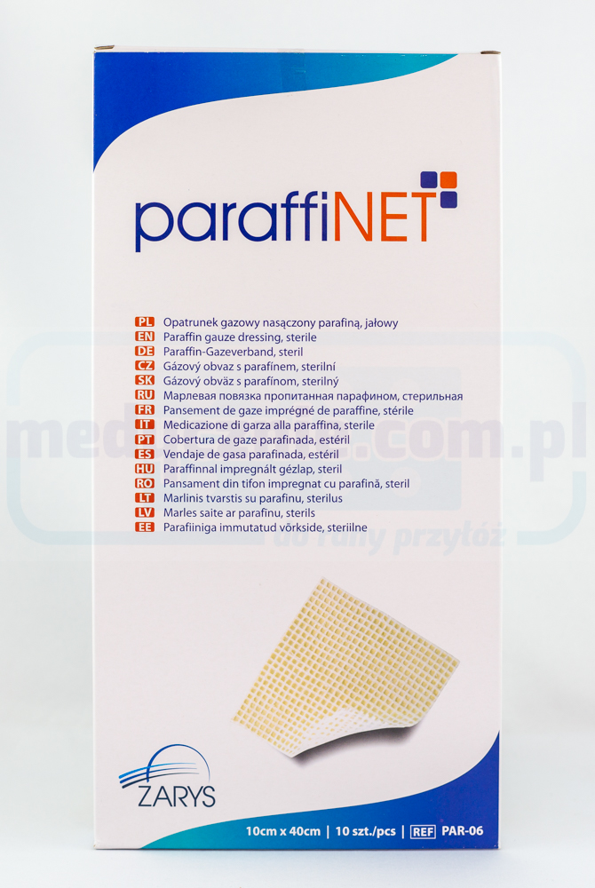 Paraffinet 10*40cm, bendaggio imbevuto di paraffina 1pc