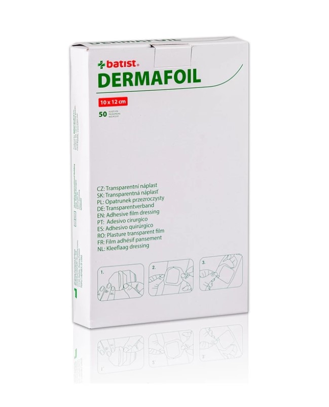 Cerotto Dermafoil 10* 12cm sterile 1pc