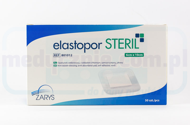 ELASTOPOR Steril 6* 10cm medicazione assorbente 25 pezzi