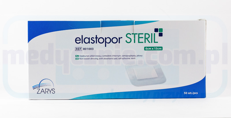ELASTOPOR Steril 6* 15cm medicazione assorbente 25 pezzi