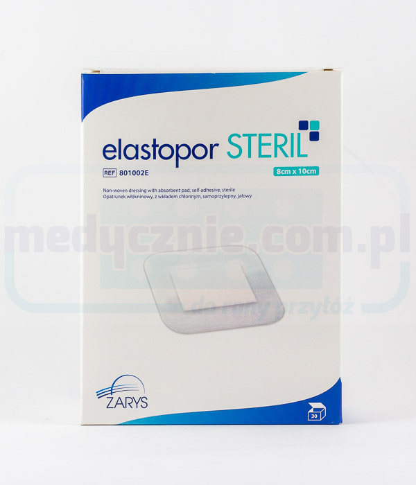 ELASTOPOR Steril 8* 10cm medicazione assorbente 30 pezzi
