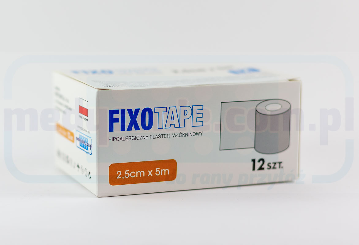 FIXOTAPE gesso non tessuto ipoallergenico 2,5cm*5m 1pc