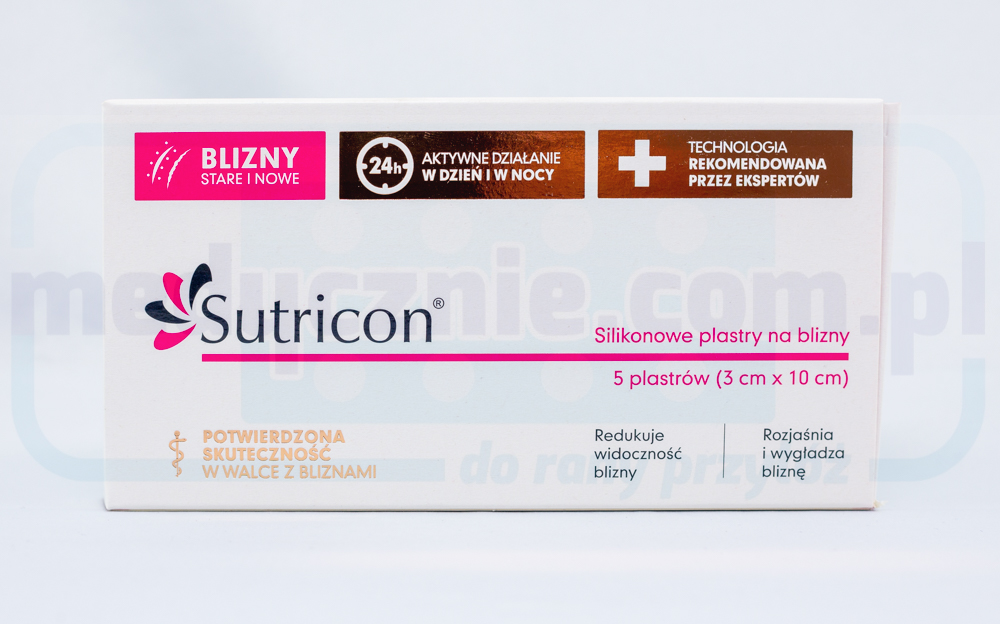 Cerotto per cicatrici in silicone Sutricon 3* 10cm 1pc