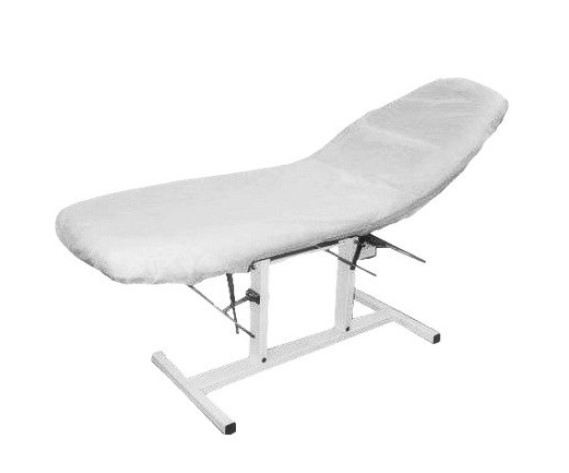 Foglio di tessuto non tessuto 25g 80x210cm 1pc bianco con elastici