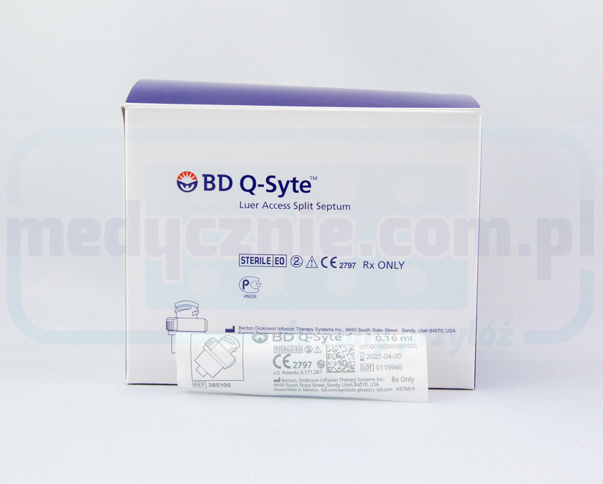 Porta di iniezione senza ago 1 pz Q-Syte BD - immagine 2